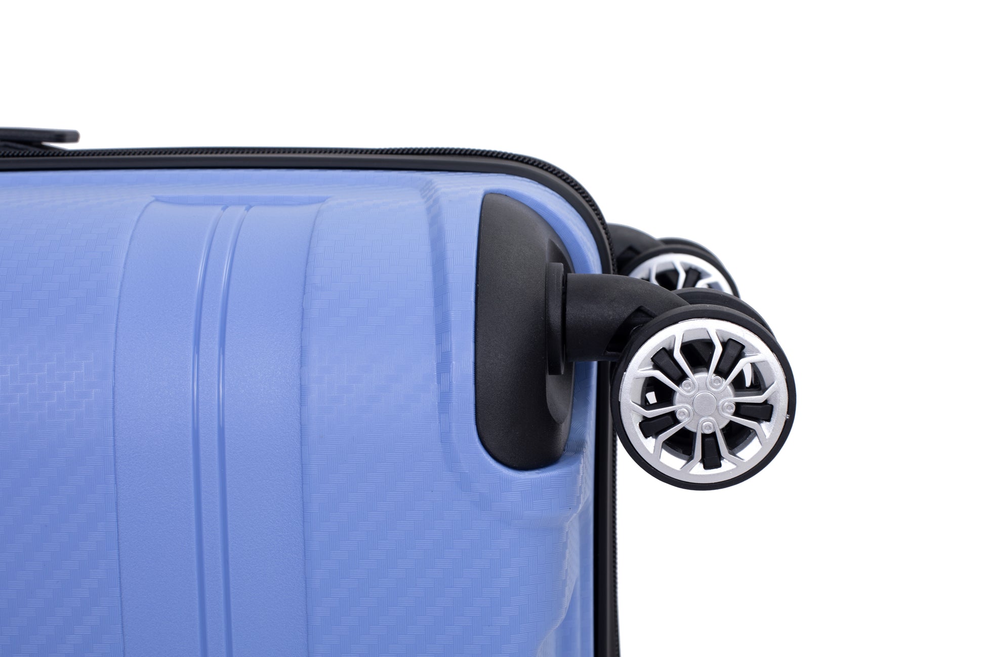 Hardshell Suitcase Spinner Wheels Pp Luggage Sets Lightweight Durable Suitcase With Tsa Lock,3 Piece Set 20 24 28 ,Purplish Blue Purplish Blue Polypropylene