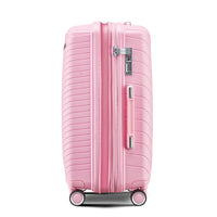 Luggage Sets 4 Piece 14 20 24 28 , Expandable Lightweight Suitcase With 4 Double 360 Degrees Mute Spinner Wheels Pp Materials Durable Tsa Lock Travel Luggage Pink Polypropylene