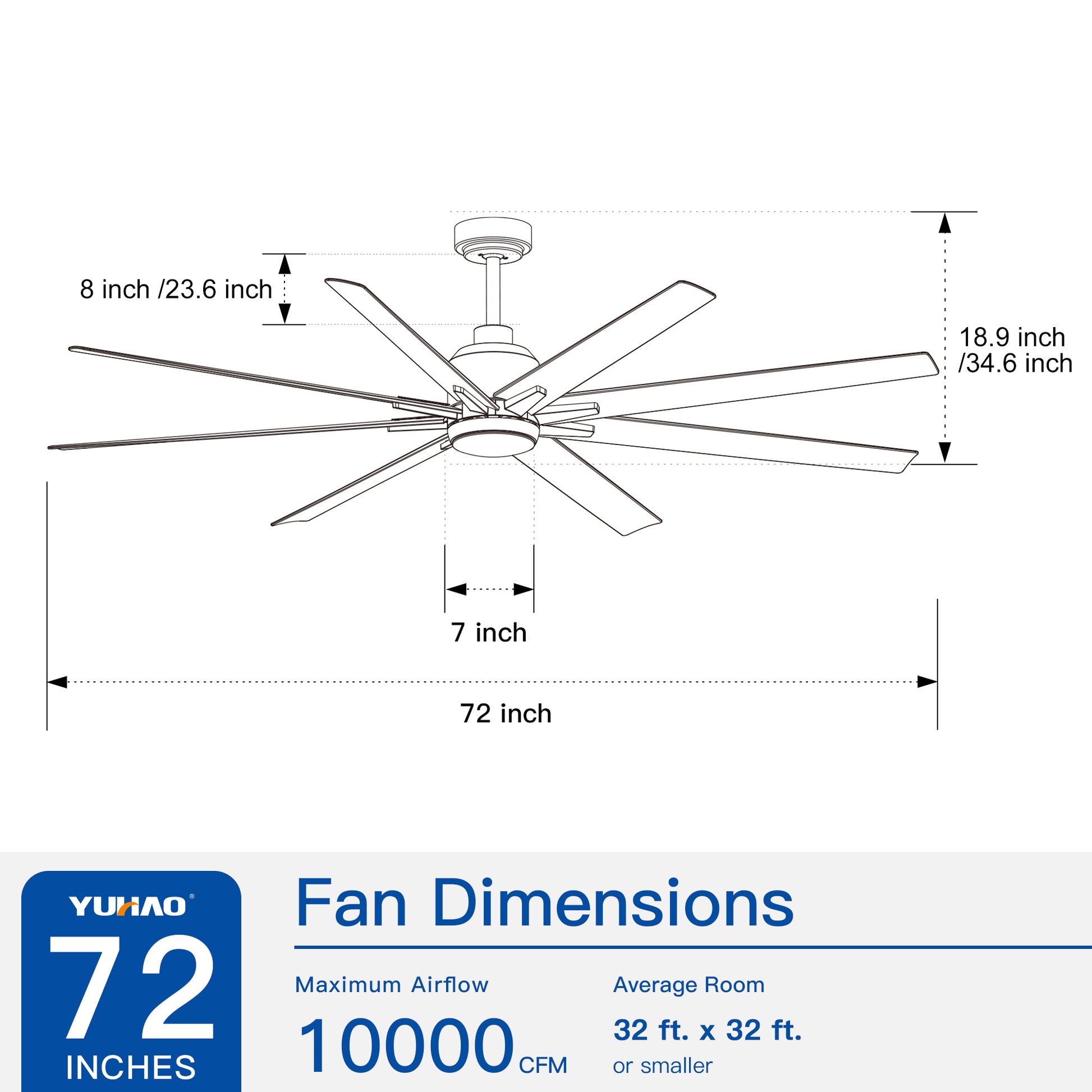 Smart 72" Integrated Led Ceiling Fan With Silver Blades In Brushed Nickel Finish Silver Abs