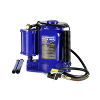 Air Hydraulic Bottle Jack 32 Ton Manual Auto Truck Rv Repair. Automotive Lift Tools Heavy Duty Truck Blue Steel