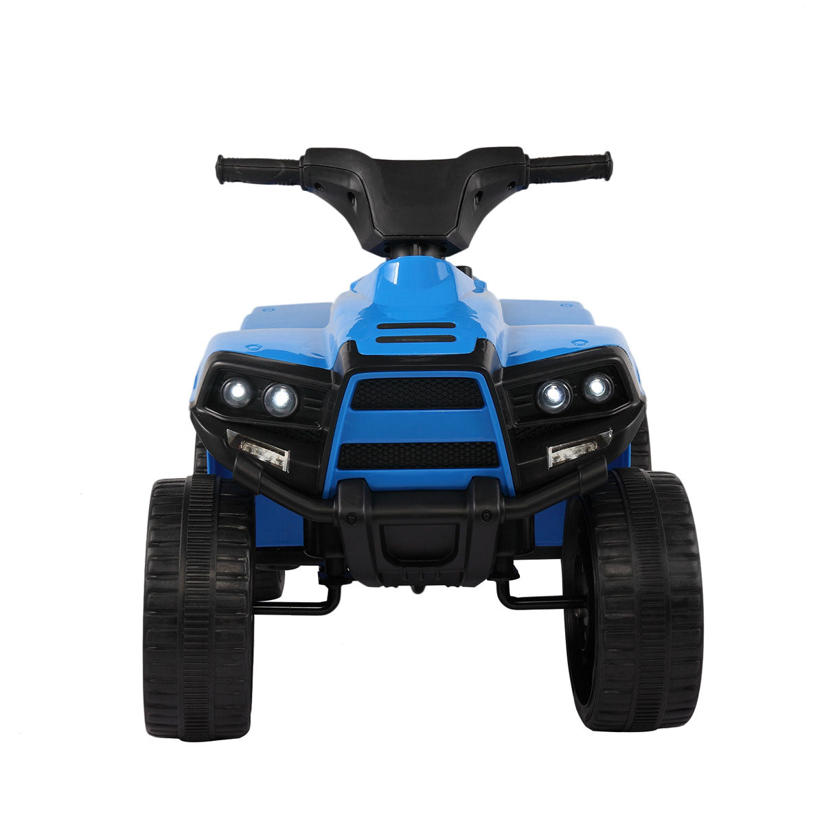 Kids Electric Atv Quad Ride On Car Toy Blue Blue Polypropylene