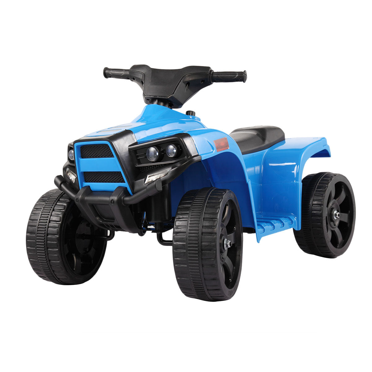 Kids Electric Atv Quad Ride On Car Toy Blue Blue Polypropylene