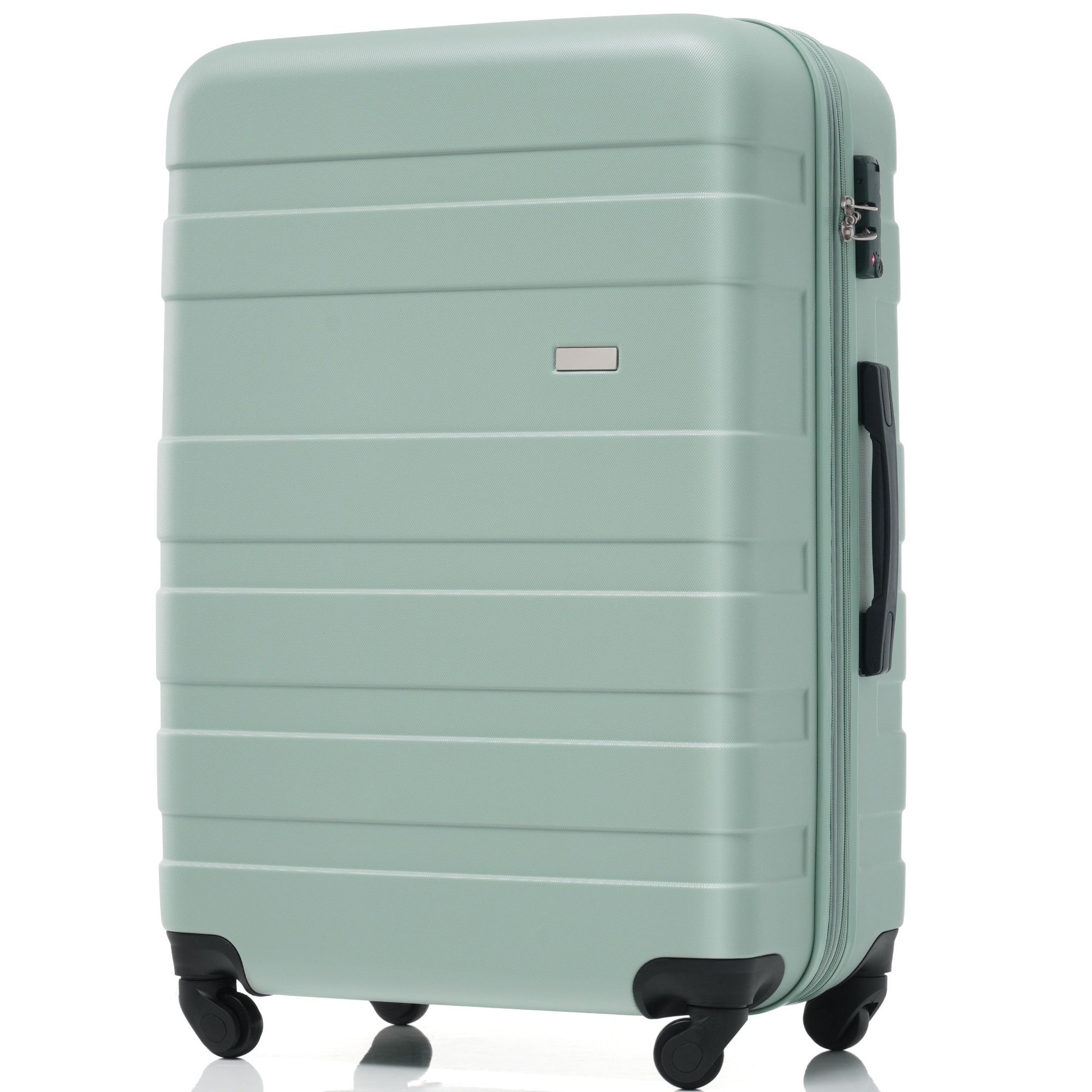 Luggage Sets Model Expandable Abs Hardshell 3Pcs Clearance Luggage Hardside Lightweight Durable Suitcase Sets Spinner Wheels Suitcase With Tsa Lock 20''24''28'' Green Green Abs