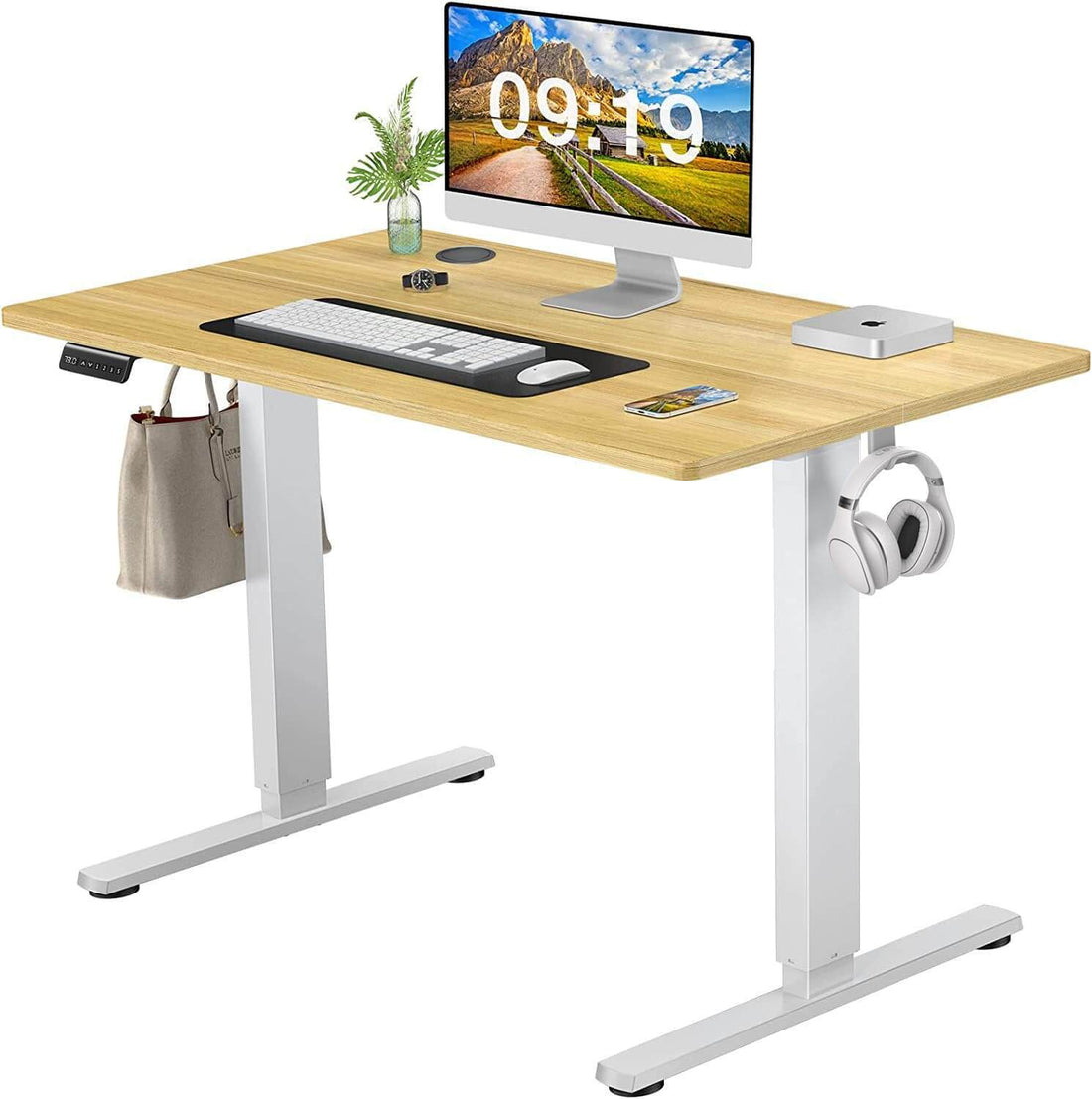 Electric Height Adjustable Standing Desk,Sit To