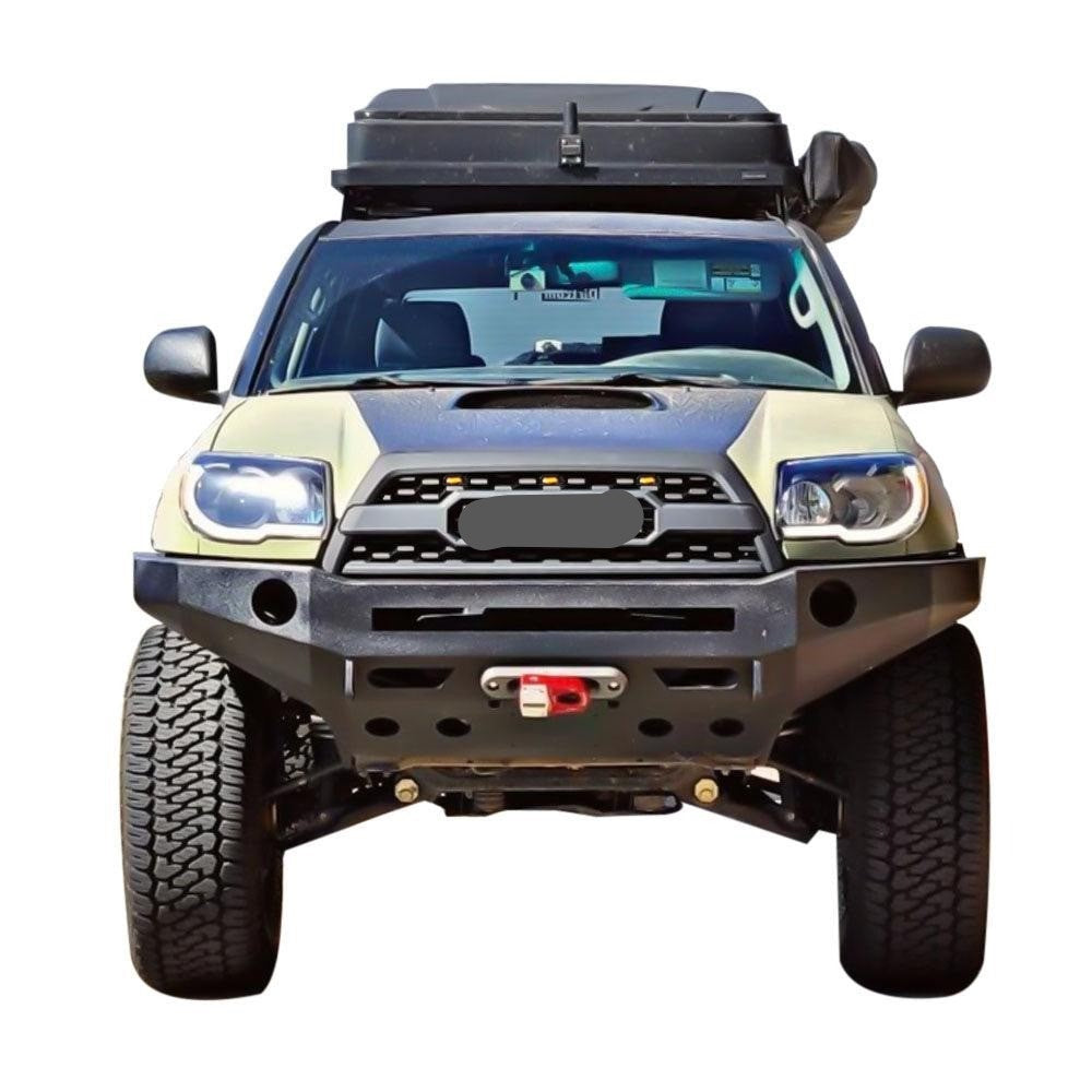 Front Grille For 4Th Gen 2006 2007 2008 2009 Toyota 4Runner Trd Pro Grill Replacement W Letters Black Matt Black Abs Abs