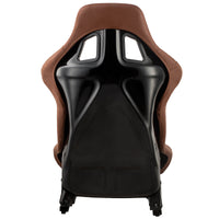 Racing Seat Brown Pu Fiberglass