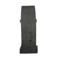 9.4X9.1X23.8" Black And Brown Sculptural Water Fountain With Bowl Basin, With Light And Pump, For Indoor And Outdoor Brown Black Garden & Outdoor Casual,Contemporary,Industrial,Mix Match,Rustic Polyresin