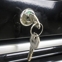 4 Drawers Multifunctional Tool Cart With Wheels Black Black Steel