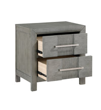 Kenzo Modern Style King 4Pc Storage Bedroom Set Made With Wood, Led Headboard, Bluetooth Speakers & Usb Ports Grey Box Spring Not Required King Gray Wood 4 Piece Set Bedroom Bed Included,Dresser Included,Mirror Included,Nightstand Included