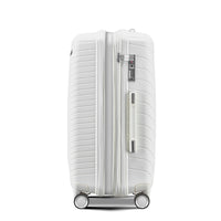 Luggage Sets 4 Piece 14 20 24 28 Pp Lightweight & Durable Expandable Suitcase White Polypropylene