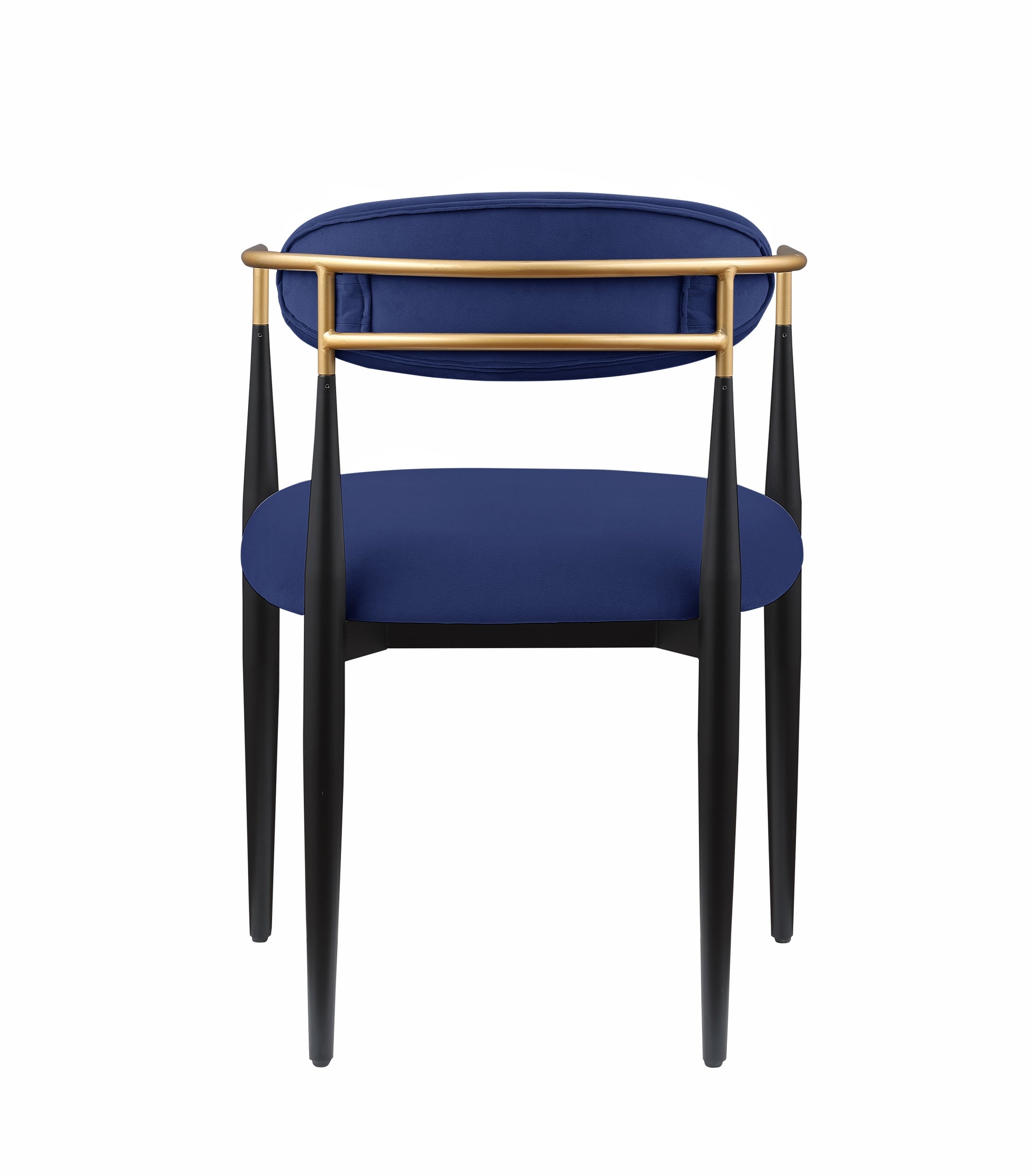 Modern Contemporary 5Pc Dining Set Black Sintered Stone Table And Blue Chairs Fabric Upholstered Stylish Furniture Black Blue Seats 4 Dining Room 60 Inches Contemporary,Modern,Ultra Modern Rectangular Dining Table With Chair Sintered Stone