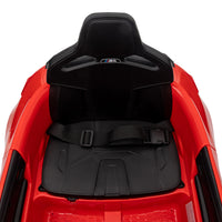 Bmw M4 12V Kids Ride On Toy Car 2.4G W Parents Remote Control,Three Speed Adjustable,Power Display, Usb,Mp3 ,Bluetooth,Led Light,Story,A Handle With Wheels And A Pull, Easy To Carry Red Polyethylene