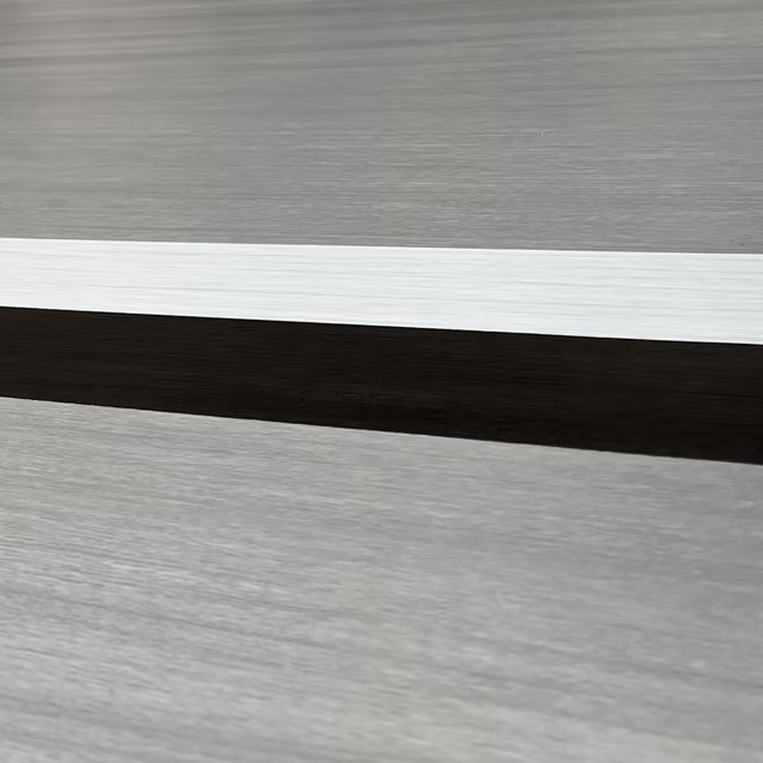 30" X 80" Melamine Integrated Door Slab 6.6Ft Sliding Track Kit Adjustable Floor Guider Pull Handle, Modern Interior Door Panel, Protected By 2Mm Thick Melamine Layer, Moisture Proof Gray Melamine