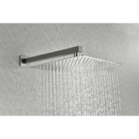 10" Rain Shower Head Systems Wall Mounted Shower One Brushed Nickel Wall Mounted Bathroom Brass