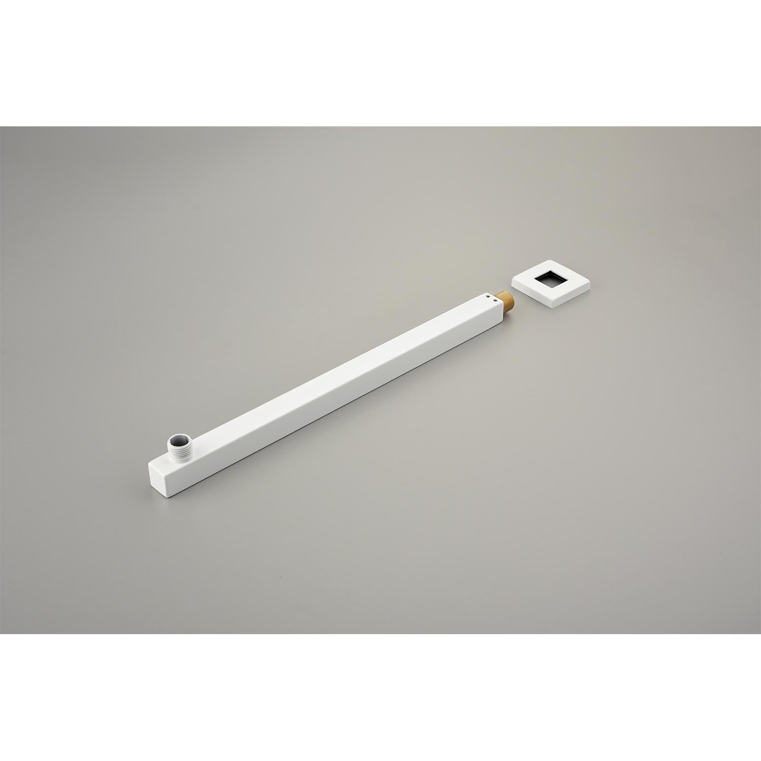 Shower System With Shower Head, Hand Shower, Slide Bar, Bodysprays, Shower Arm, Hose, Valve Trim, And Lever Handles White Wall Mounted Bathroom Brass