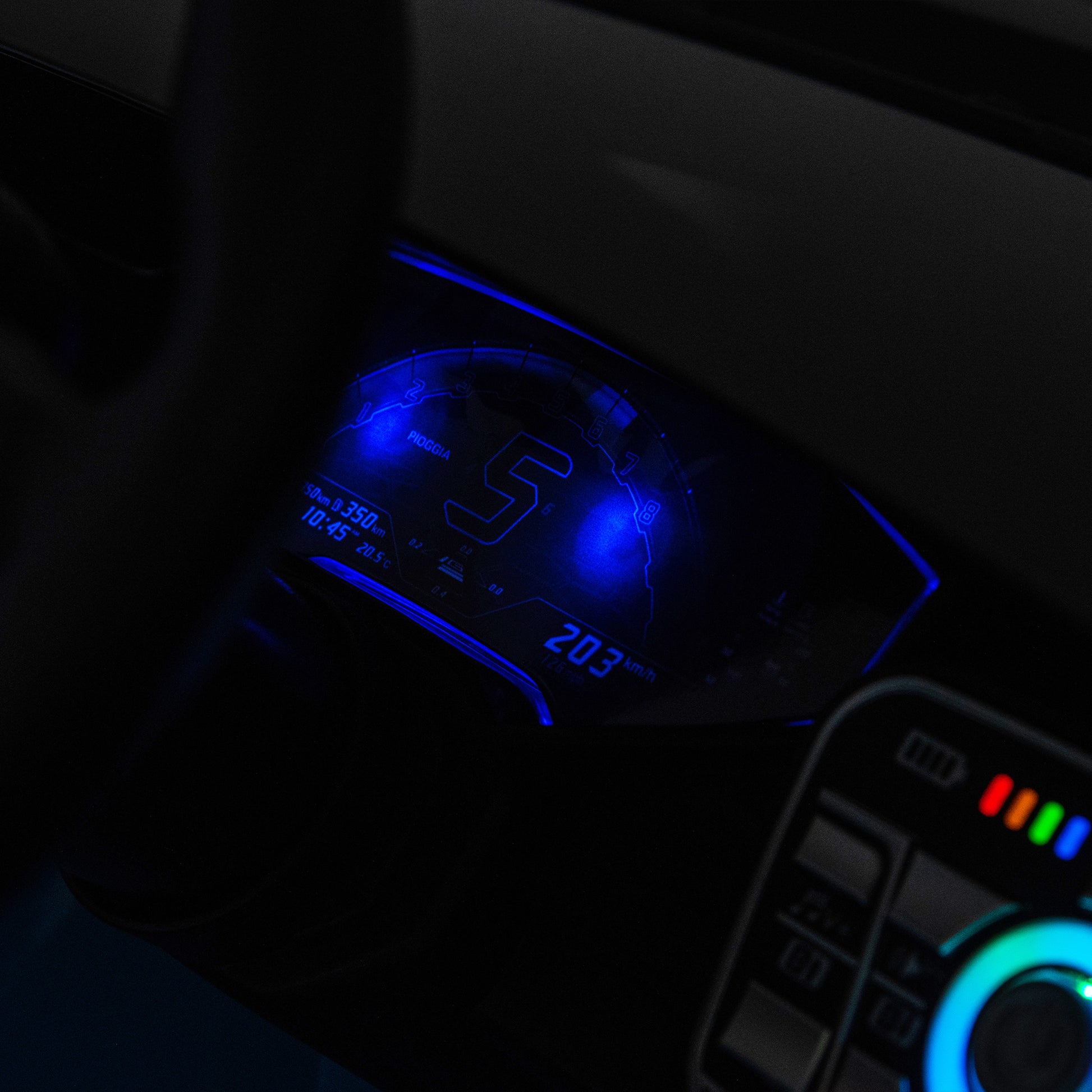 Lamborghini Huracan Sto 24V Kids Electric Ride On Drift Car: Speeds 1.86 5.59 Mph, Ages 3 8, Foam Front Wheels, 360 Spin, Led Lights, Dynamic Music, Early Learning, Usb Port, Drift Feature Blue Polypropylene