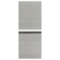 32 "X 84" Melamine Integrated Door Slab, No Assembly Required, Covered With 2Mm Thick Melamine Protective Layer, Environmental Friendly, Waterproof, Moisture Proof, Deformation Resistant Gray Melamine