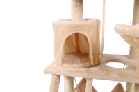 Cat Climbing Frame Cream White Altay Velvet