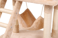 Cat Climbing Frame Cream White Altay Velvet