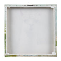 Llama Canvas Wall Art Llama Green Multi Mdf
