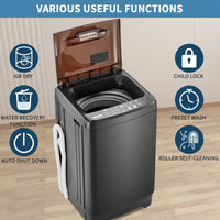 Xqb60 2010 Compact Home Automatic Washer, Maximum 2.3Cu.Ft. Of Laundry, 8 Water Levels 10 Programs For Apartments, College Dorms, Rvs, Camping And Other Places Where Space Is Limited Antique Grey White Stainless Steel