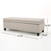 Penrose Rect Storage Natural Fabric