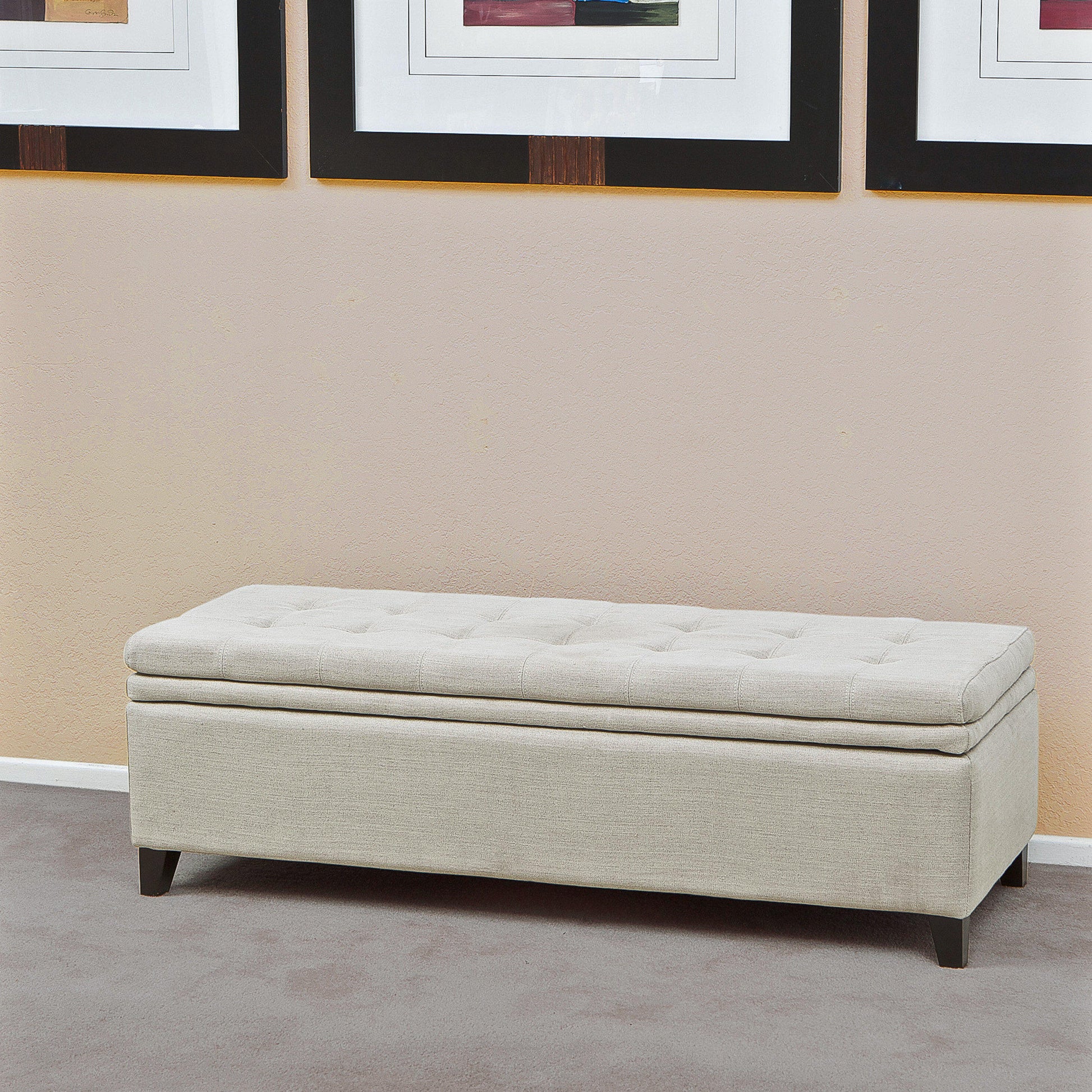 Penrose Rect Storage Natural Fabric