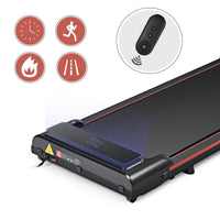 Walking Pad 300 Lb Capacity, Desk Treadmill For Home Office, Protable Treadmill Under Desk, Walking Treadmills For Home,0.6 To 3.8 Mph Portable Treadmill Indoor Fitness Black Red Without Portable Office American Design Gym Abs Abs Steel Q235