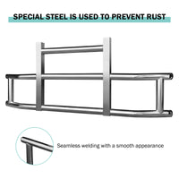 Stainless Steel Deer Guard Bumper For International Prostar 2008 2016 With Brackets Chrome Stainless Steel