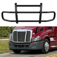 Black Lron Integrated Deer Guard For Freightliner Cascadia 2008 2017 With Brackets Black Iron