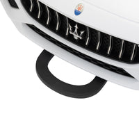 Maserati Ghibli Licensed 12V Kids Ride On Car With Remote Control, Music And Lights,White White Polypropylene