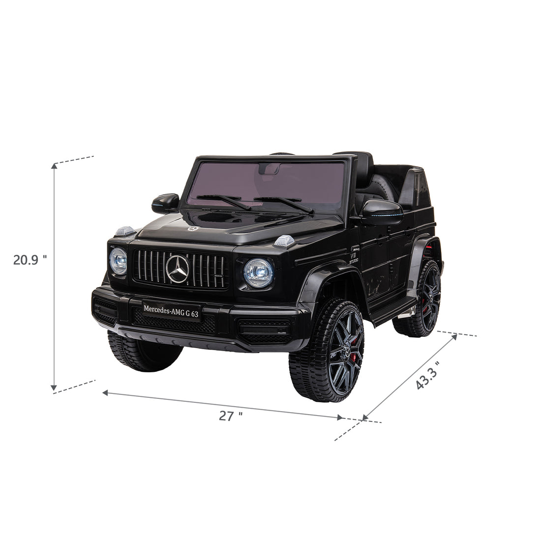 12V Kids Ride On Jeep With Remote Control, Electric Car For Kids 3 6 Years, 3 Speeds, Music Story Playing, Led Lights, Mp3 Player,Black Black Polypropylene