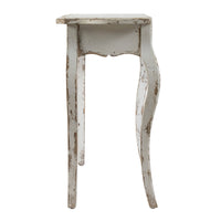 46" X 16.5" X 30" Slimline Whitewash Console Table, For Hallway Living Room Bedroom White Washed Magnesium Oxide