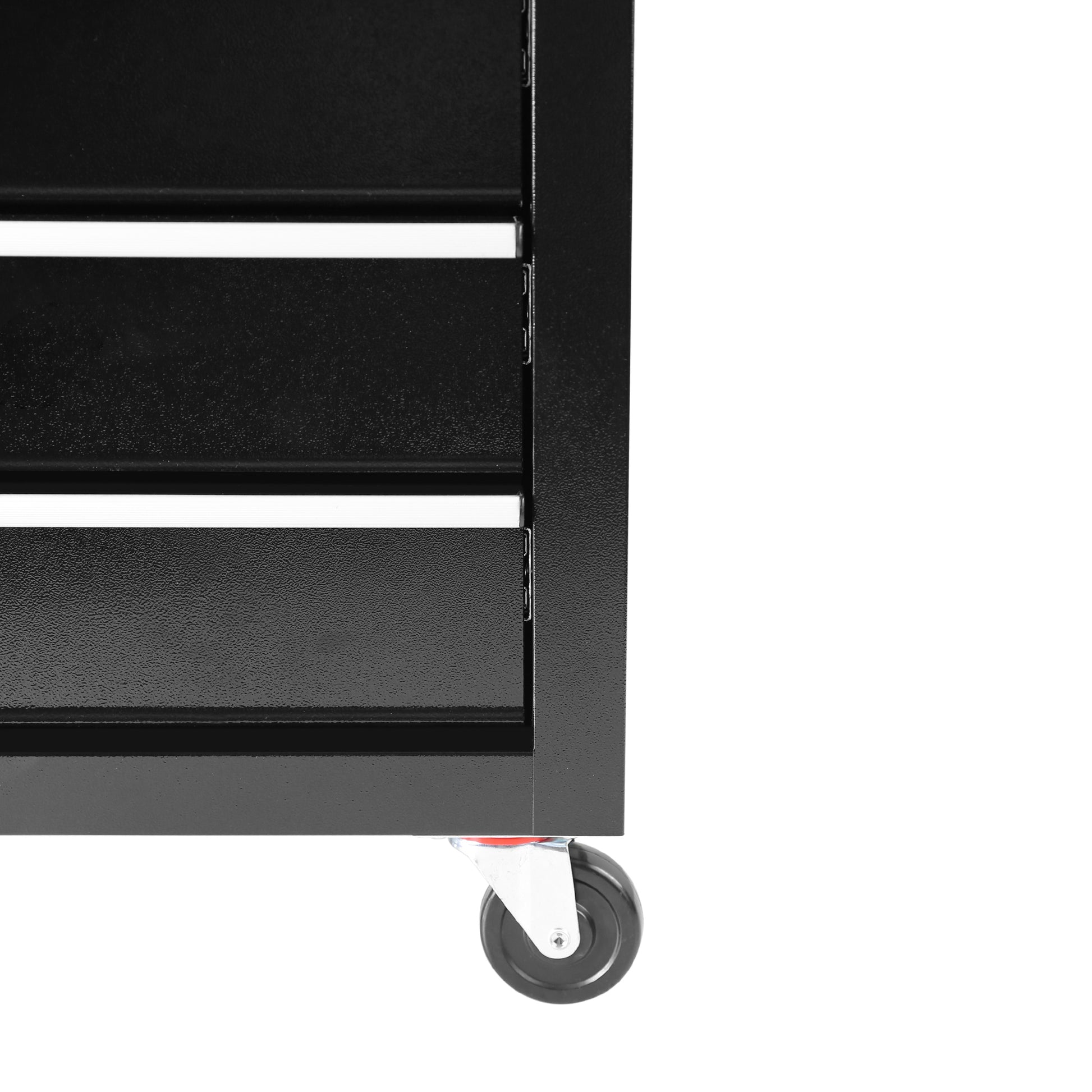 5 Drawers Rolling Tool Chest Cabinet With Wheels, Tool Storage Cabinet And Tool Box Organizer For Garage Warehouse Workshop, Black Black Steel