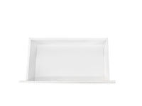 6 Drawer Double Dresser For Bedroom Living Room Hallway,White White Particle Board Mdf
