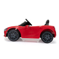 Maserati Ghibli Licensed 12V Kids Ride On Car With Remote Control, Music And Lights, Red Red Polypropylene