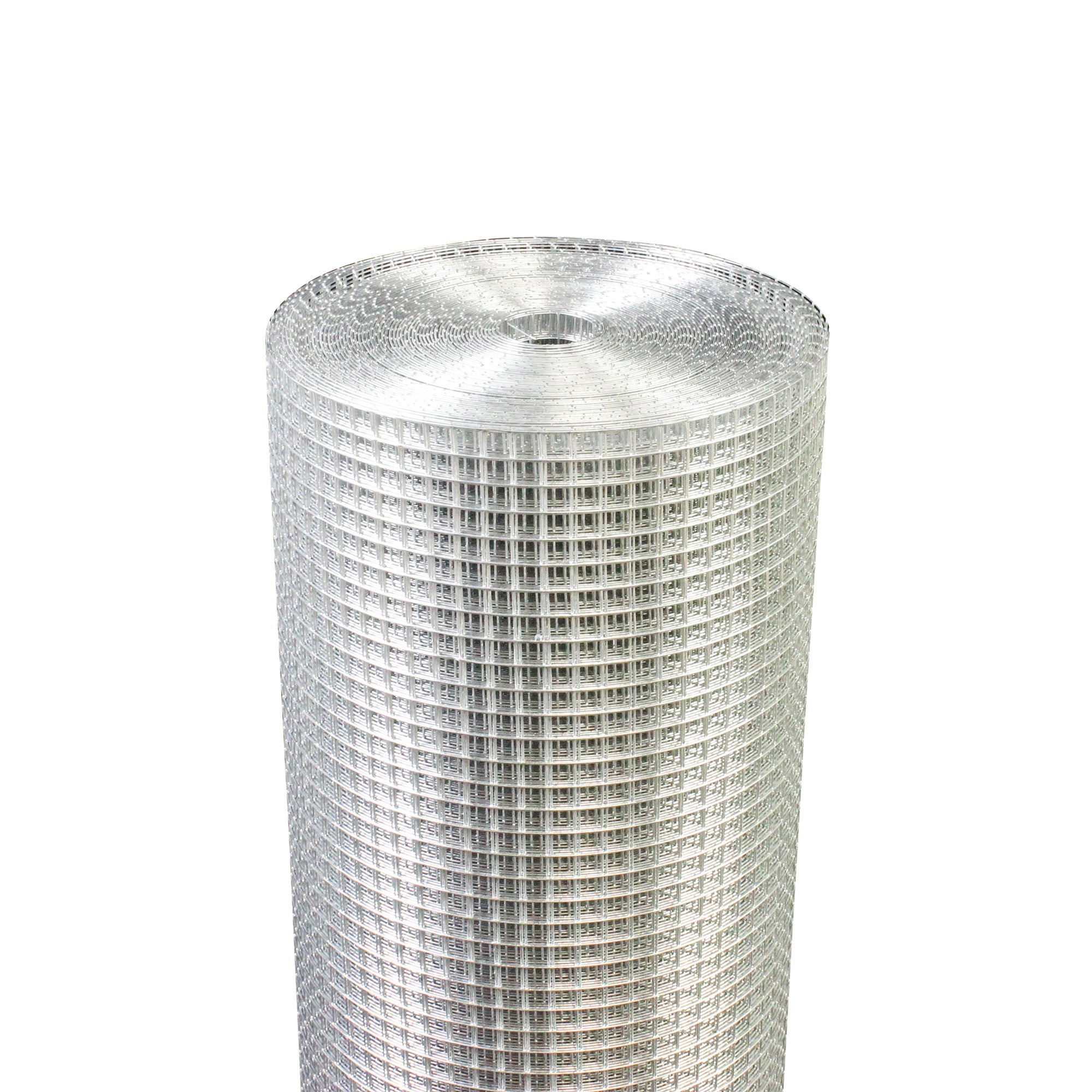 Hardware Cloth 1 4 Inch 48In X 100Ft 23 Gauge, Hot Dip Galvanized After Welding Chicken Wire Fence Roll Garden Plant Welded Metal Wire Fencing Roll, Rabbit Cages Snake Fence Silver Metal