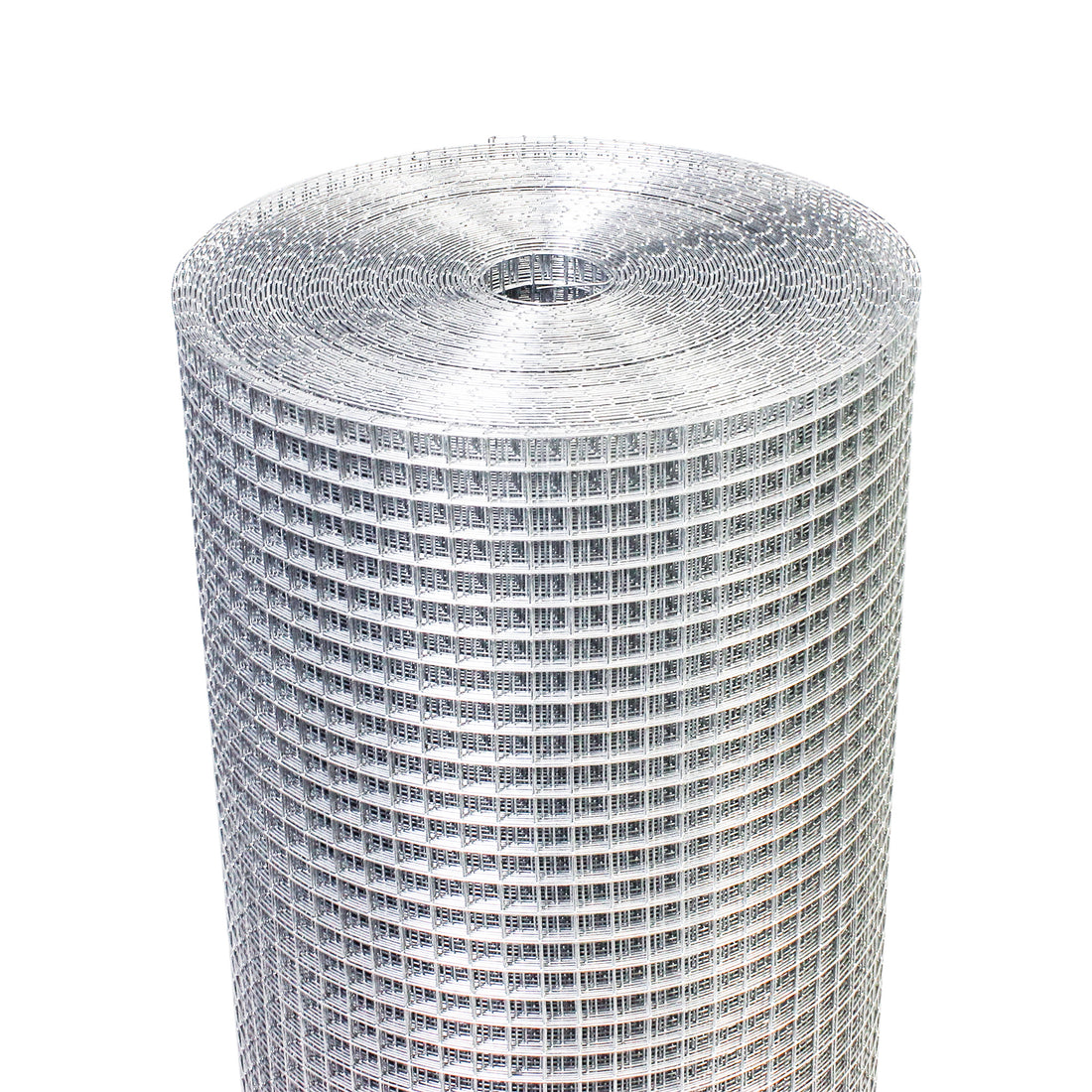 Hardware Cloth 1 4 Inch 48In X 100Ft 23 Gauge, Hot Dip Galvanized After Welding Chicken Wire Fence Roll Garden Plant Welded Metal Wire Fencing Roll, Rabbit Cages Snake Fence Silver Metal