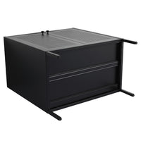 30 Inch Freestanding Bathroom Vanity With Ceramic Sink Black 2 Bathroom Freestanding Modern Steel