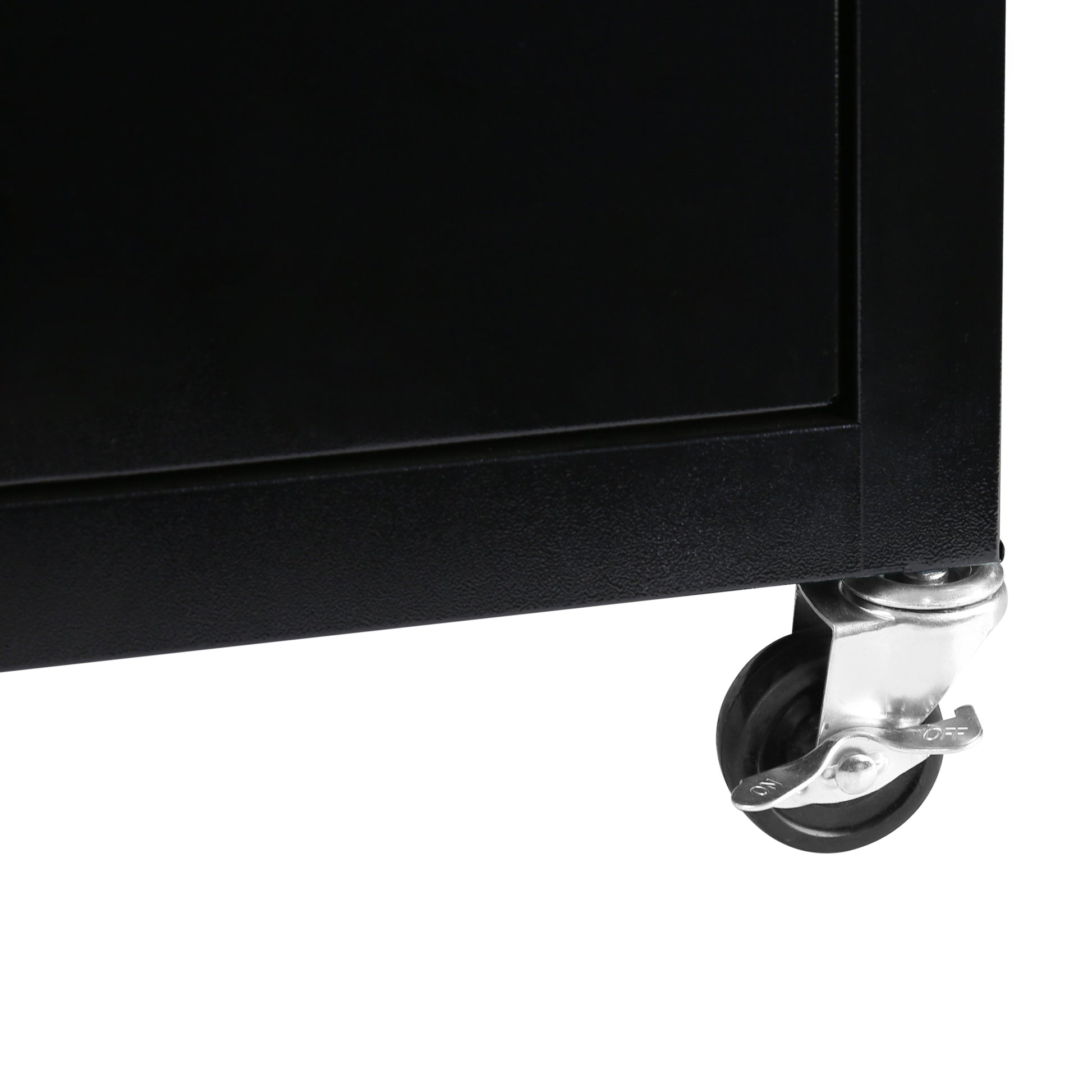 8 Drawer Rolling Tool Chest With Wheels, Large Tool Cabinet With Drawers, Mobile Steel Tool Storage Organizer With Lock&Liner For Warehouse, Workshop, Black Black Steel