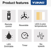 48" Black Lowe Profile Ceiling Fan With Light Black Plywood