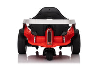 24V Electric Drifting Go Kart For Kids, Electric Ride On Toy W 85W*2 Motors, 8Mph Max Speed, Safety Belt, Music, Horn, Usb Red Abs