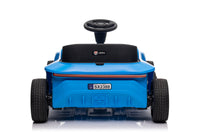 24V Electric Drifting Go Kart For Kids, Electric Ride On Toy W 85W*2 Motors, 8Mph Max Speed, Safety Belt, Music, Horn, Usb Blue Abs