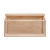 Wooden Hamster Cage Small Animals House, Acrylic Hutch For Dwarf Hamster, Guinea Pig, Chinchilla, Openable Top With Air Vents Natural Wood