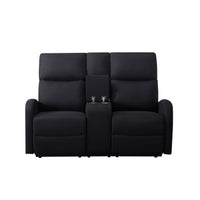 59.4'' Manual Reclining Lovesea Black Fabric