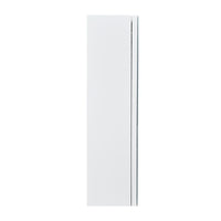 A White Mdf Material Mirror Cabinet, Bathroom Mirror, And A Separate Wall Mounted Bathroom Mirror For Storage And Space Saving. White Mdf Glass