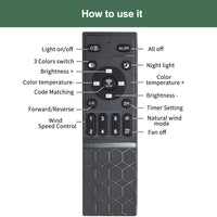 42 Inch Black Wood Ceiling Fans With Lights And Remote, Modern Flush Mount Low Profile Ceiling Fan With Light, 6 Speed, Reversible Dc Motor, For Bedroom Outdoor Farmhouse Patios Black Wood Metal