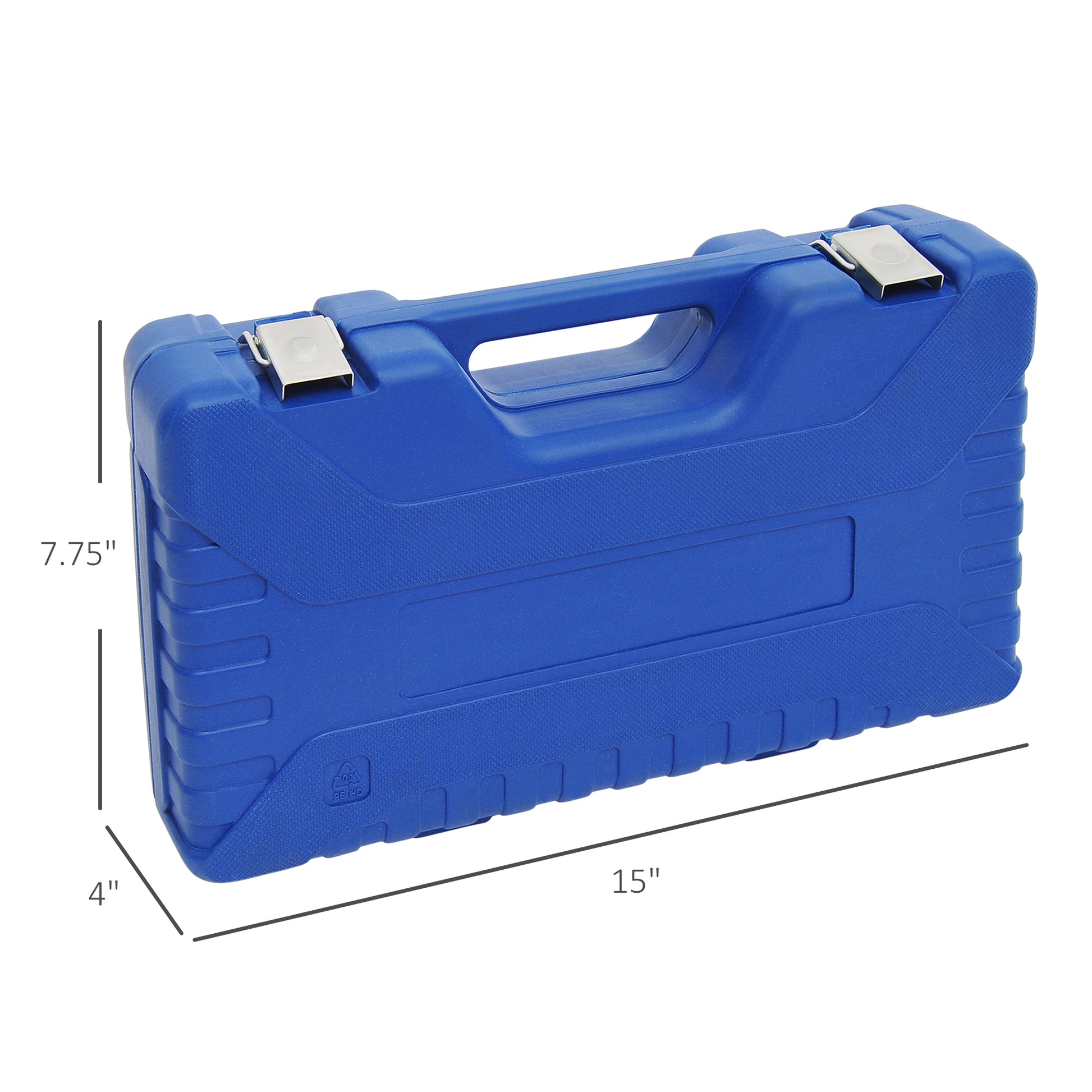 Heavy Duty Torque Multiplier Wrench Set, Amplifie Lug Nut Remover, 1:64 Labor Saving Wrench Tool With Carrying Case Blue Steel