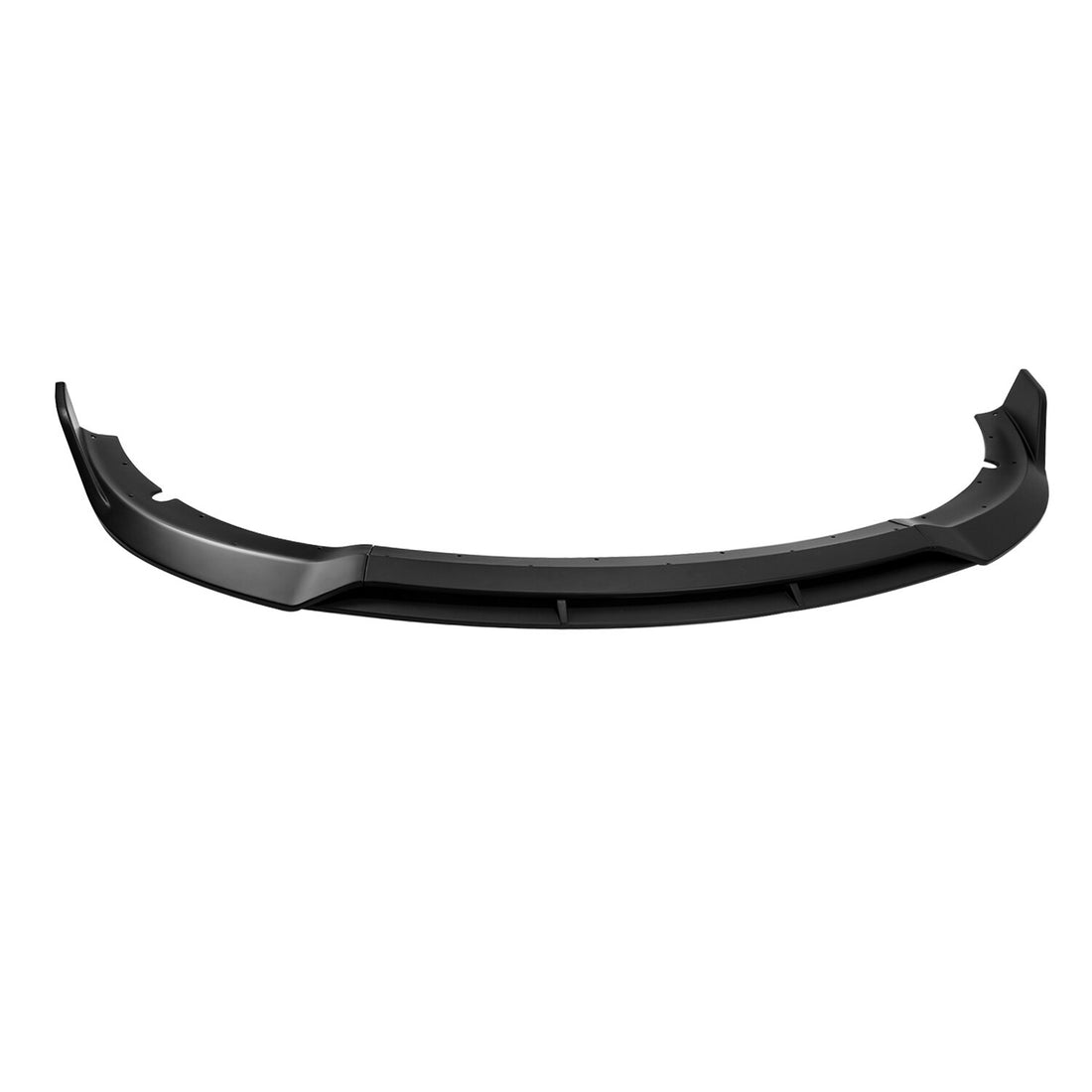 Matte Double Deck For Dodge Charger 2015 2022 Srt Style Front Lip Splitter Kit Black Abs