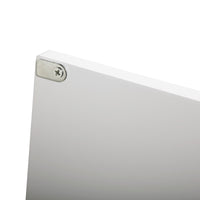 Cat Washroom Bench, Wood Litter Box Cover With Spacious Inner, Ventilated Holes, Removable Partition, Easy Access, White White Mdf